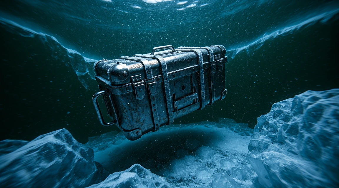 Underwater drone simulation view
