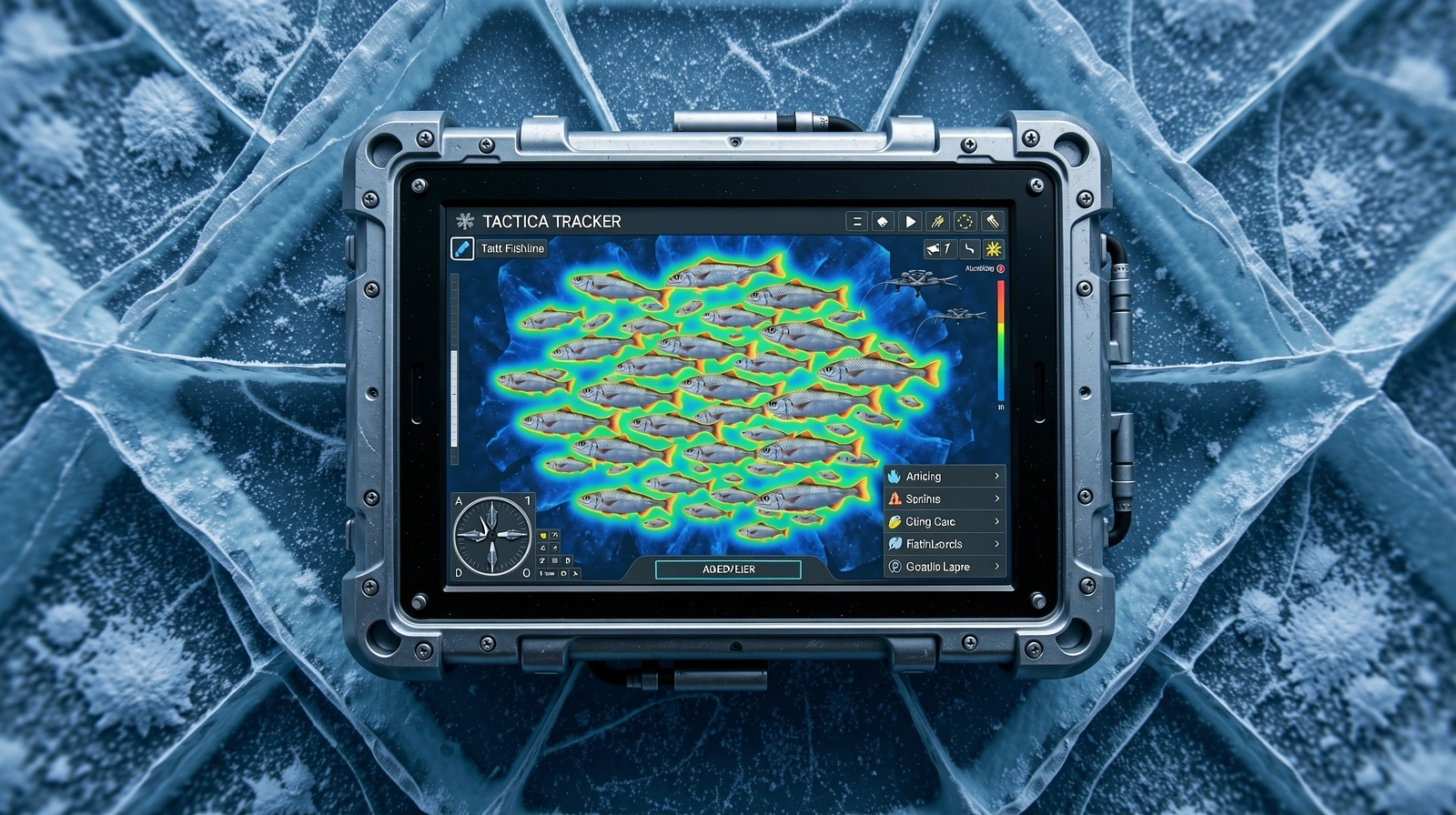 Arctic exploration sonar interface