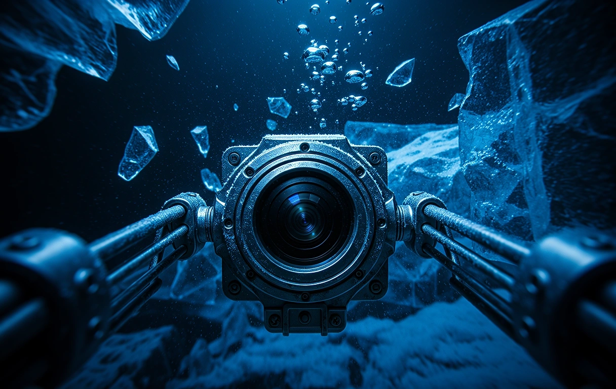 Tactical fishing drone viewpoint